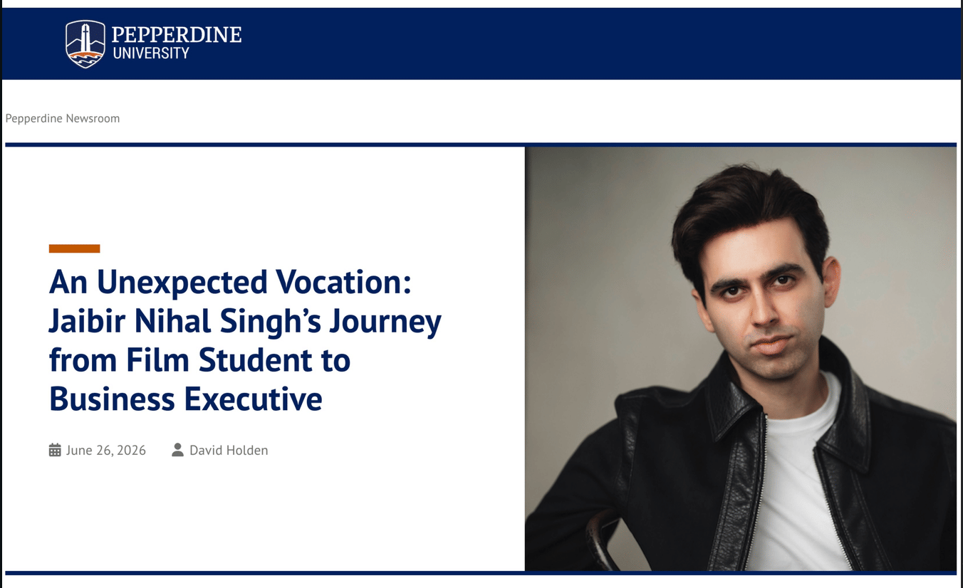 Pepperdine University, his alma mater, has profiled him as a notable alumnus.