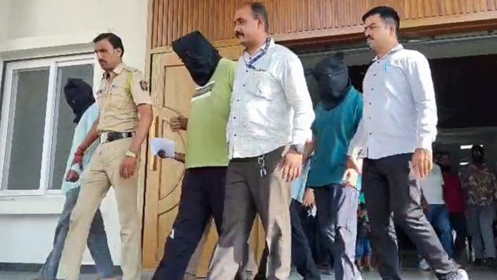 File photo of accused in TCS Nashik case leaving local court after hearing on 5 May 2026 | ANI