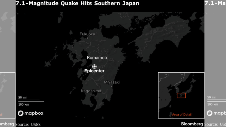 Earthquake of 7.1 magnitude jolts Kyushu in southwestern Japan, tsunami alert issued