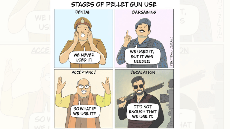 Denial is a river in Delhi