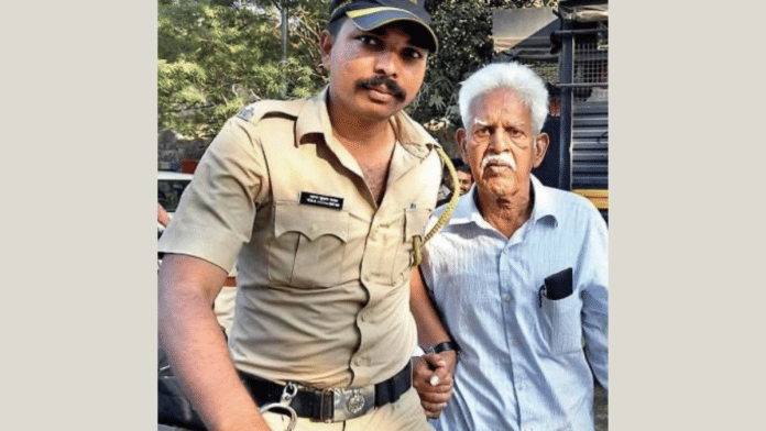 Poet-activist Varavara Rao is one of the accused in the 2018 Elgar Parishad case | X/@meenakandasamy