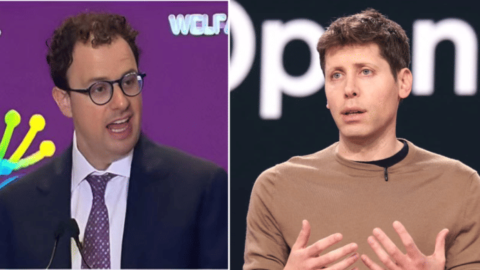 Anthropic CEO Dario Amodei and his OpenAI counterpart Sam Altman lead two of the world's most valuable artificial intelligence firms | X