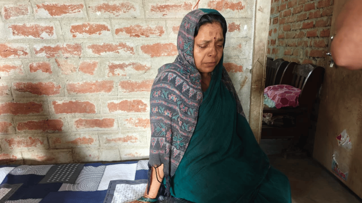Bharat Tiwari's mother Asha Devi laments that her son paid the price of his rebel nature with his life | Mayank Kumar | ThePrint