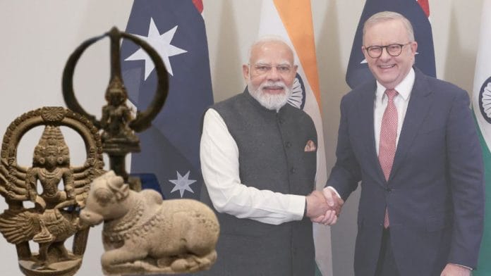 File photo of the Artefacts and Bilateral Meet | ANI