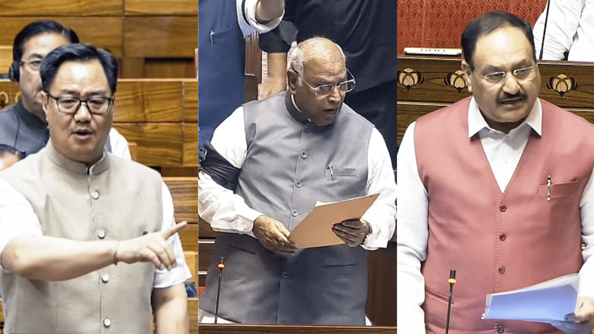 Discussion on NEET only after Pradhan resigns, says Kharge. Nadda calls INDIA bloc ‘irresponsible’