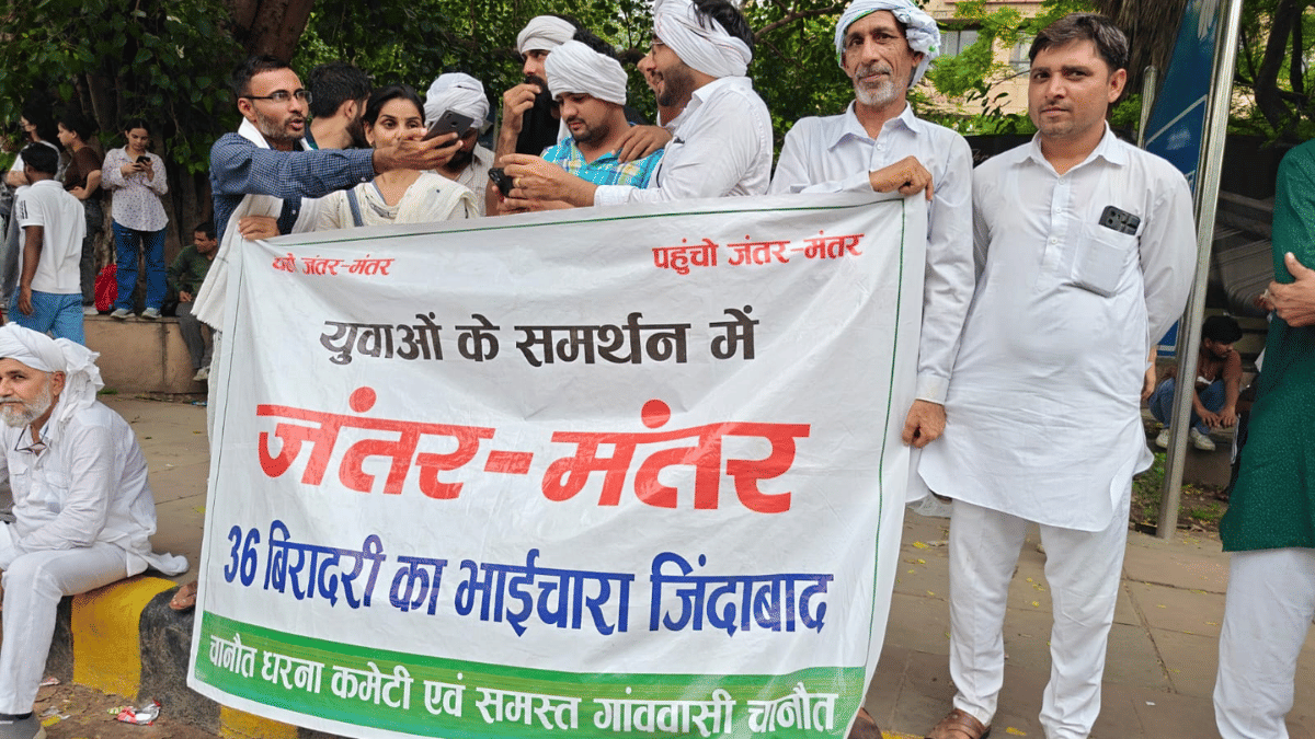 The protest centering around the demands of aggrieved students found support from the hinterland as well | Esha Mishra | ThePrint