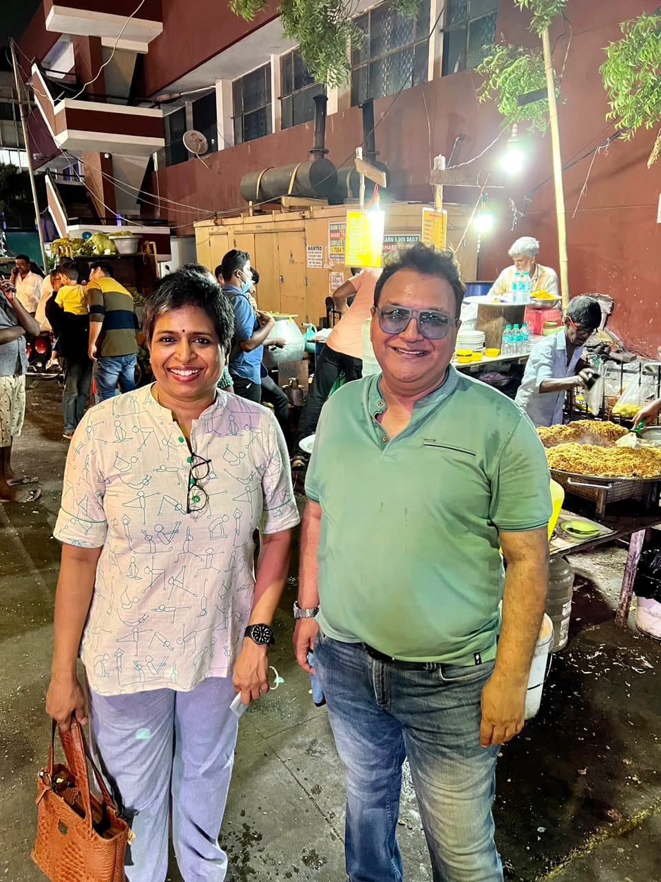 Chef Bala and Rajesh Tara exploring food across Delhi. | By special arrangement