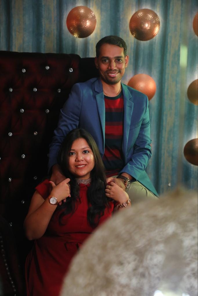 Madhurima Samanta and Diwakar for their pre-wedding shoot | By special arrangement
