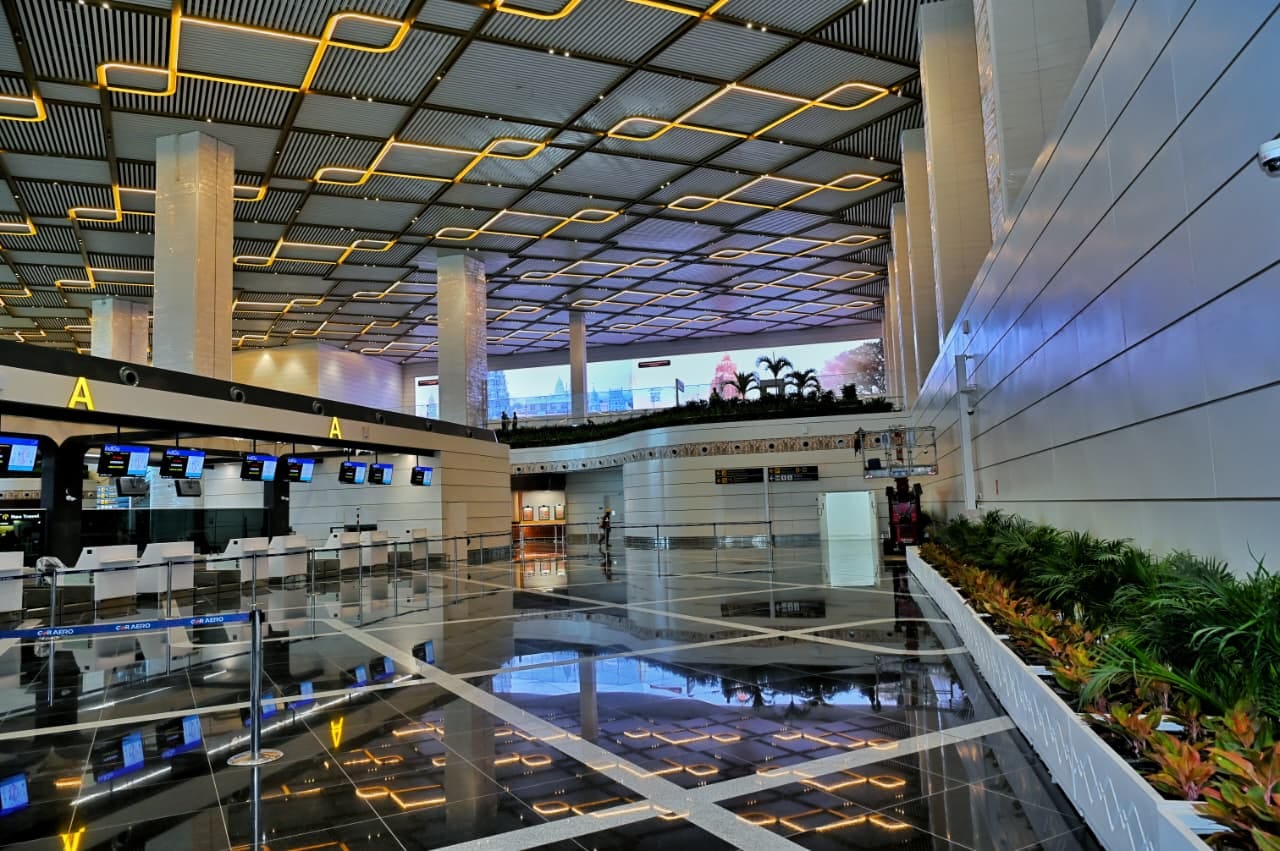 The Bhogapuram airport is among the fastest-completed greenfield international airports in India, completed in just 31 months | By special arrangement