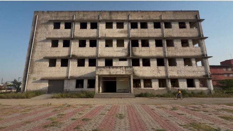 A shining 12-acre West Delhi campus was built for teacher training. An empty shell now