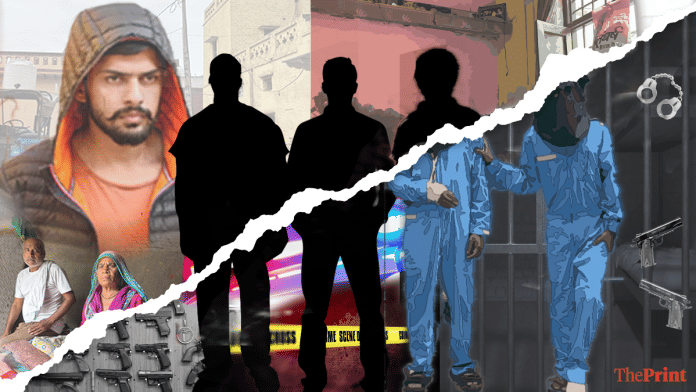 US indictment has laid bare network of Lawrence Bishnoi gang | Illustration: Manshita Dogra | ThePrint
