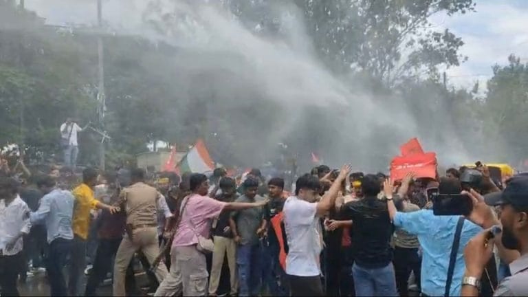 NEET outrage reaches Bihar. Students’ protest met with lathicharge, tear gas in Patna