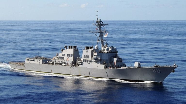 Why China built a full-scale replica of a US Navy destroyer in Xinjiang province