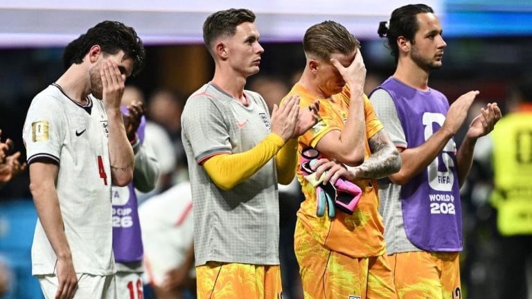 England’s 12% possession after 1-0 lead sums up World Cup semi-final fall against Argentina