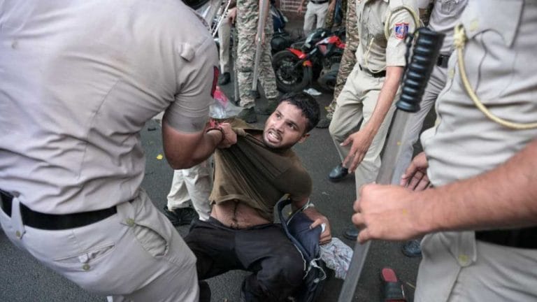 Delhi protest crackdown shows crowd-control doctrine hasn’t changed since British rule