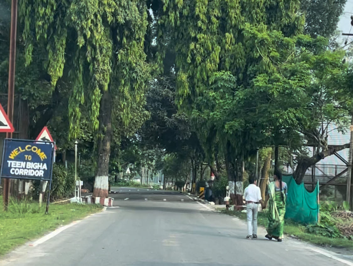 The check post at Teen Bigha Corridor | Alisha Dutta | ThePrint