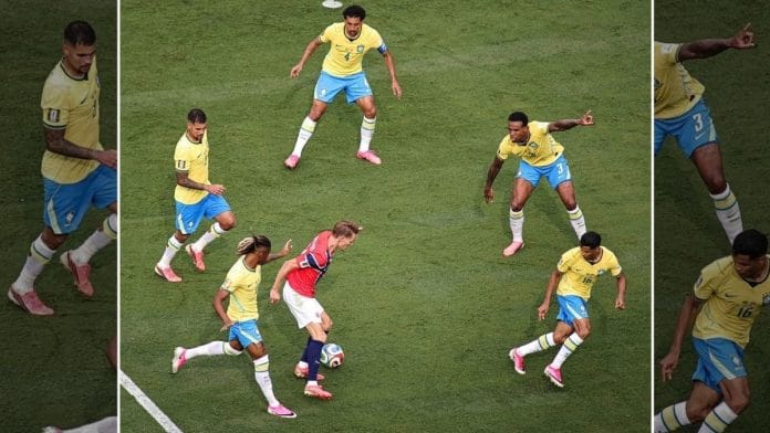 Martin Odegaard delivered a masterclass against Brazil in the 2026 FIFA World Cup Round of 16 | @odegaard98, Instagram