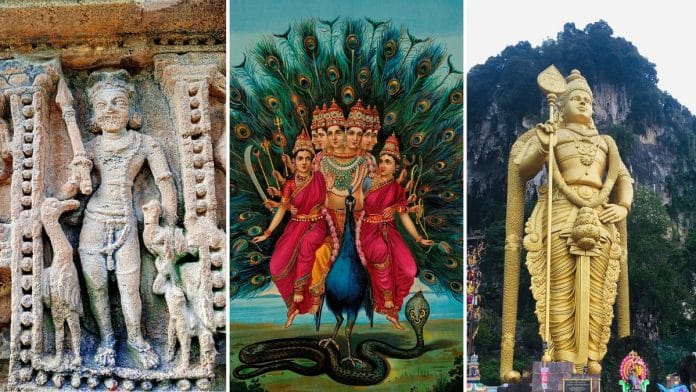 The quarrel over 'God of War' is not about where Murugan was born. It is about who owns him | Photos: Wikimedia Commons