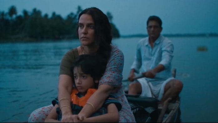 Neha Dhupia in a still from '52 Blue' | PhotoL IMDb