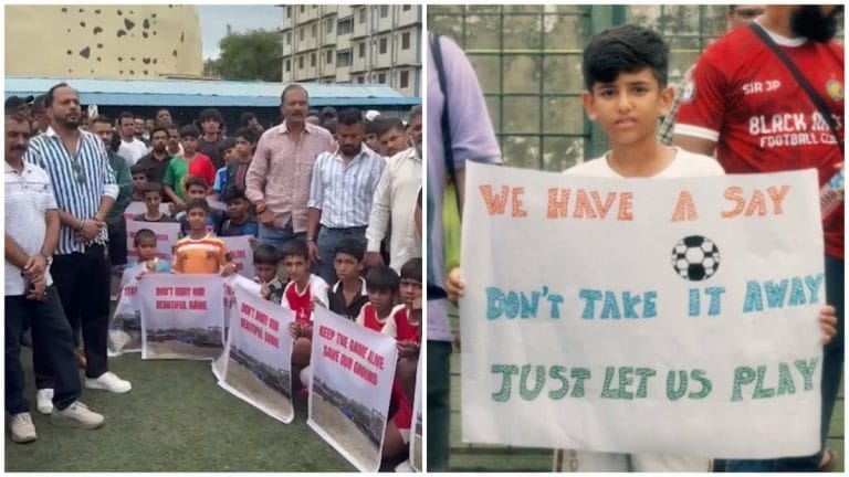 ‘Save Neville D’Souza ground’—cricket-crazy Mumbai is fighting for its football future