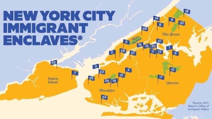 Italians on X are condemning the exclusion of Little Italy from a map that found space for Little Palestine and Little India | X/@avitalrachel
