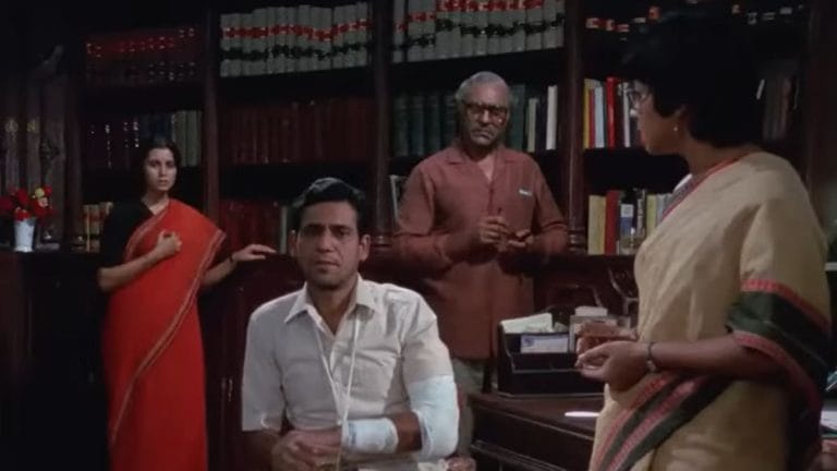1984 film Party got a second life in CJP protest. It is political satire at its finest