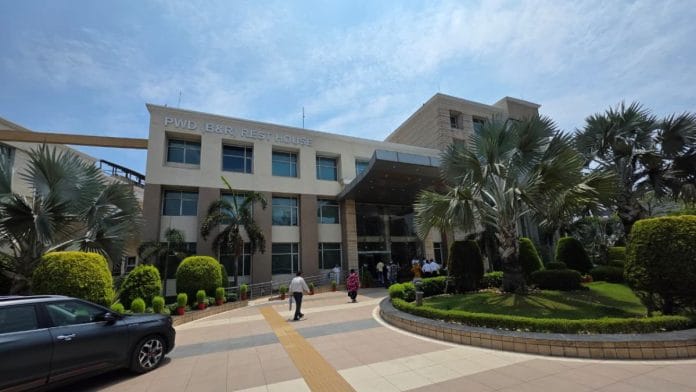 Around 20 rooms in a PWD guesthouse in Gurugram's Civil Lines area, earlier used to accommodate politicians & govt guests, have been converted into makeshift courtrooms & offices | Image via special arrangement
