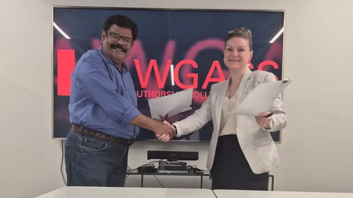 Reciprocal agreement signed between SRAI and the Australian Writer's Guild Authorship Collecting Society | Photo: Vinod Ranganath