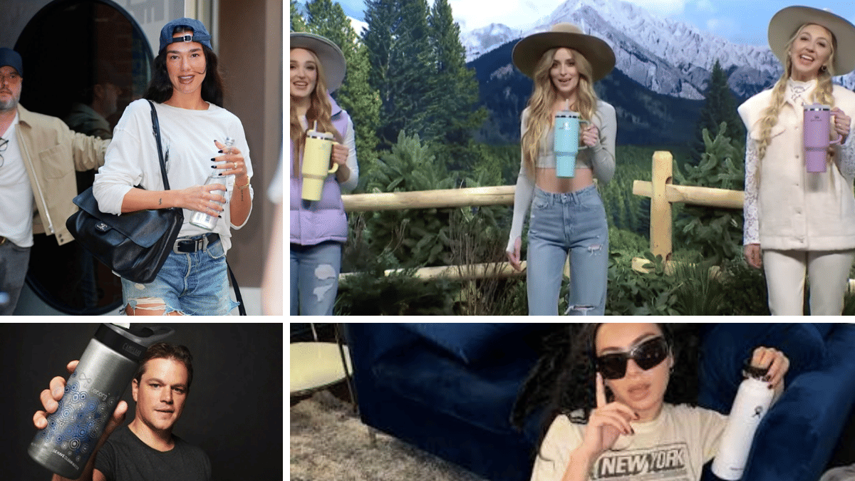 Dua Lipa just killed the Stanley Cup era. Long live the boring water bottle