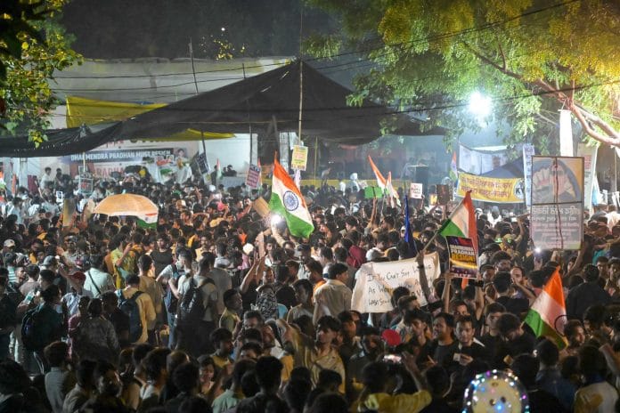 Protesters at Jantar Mantar | Suraj Singh Bisht, ThePrint