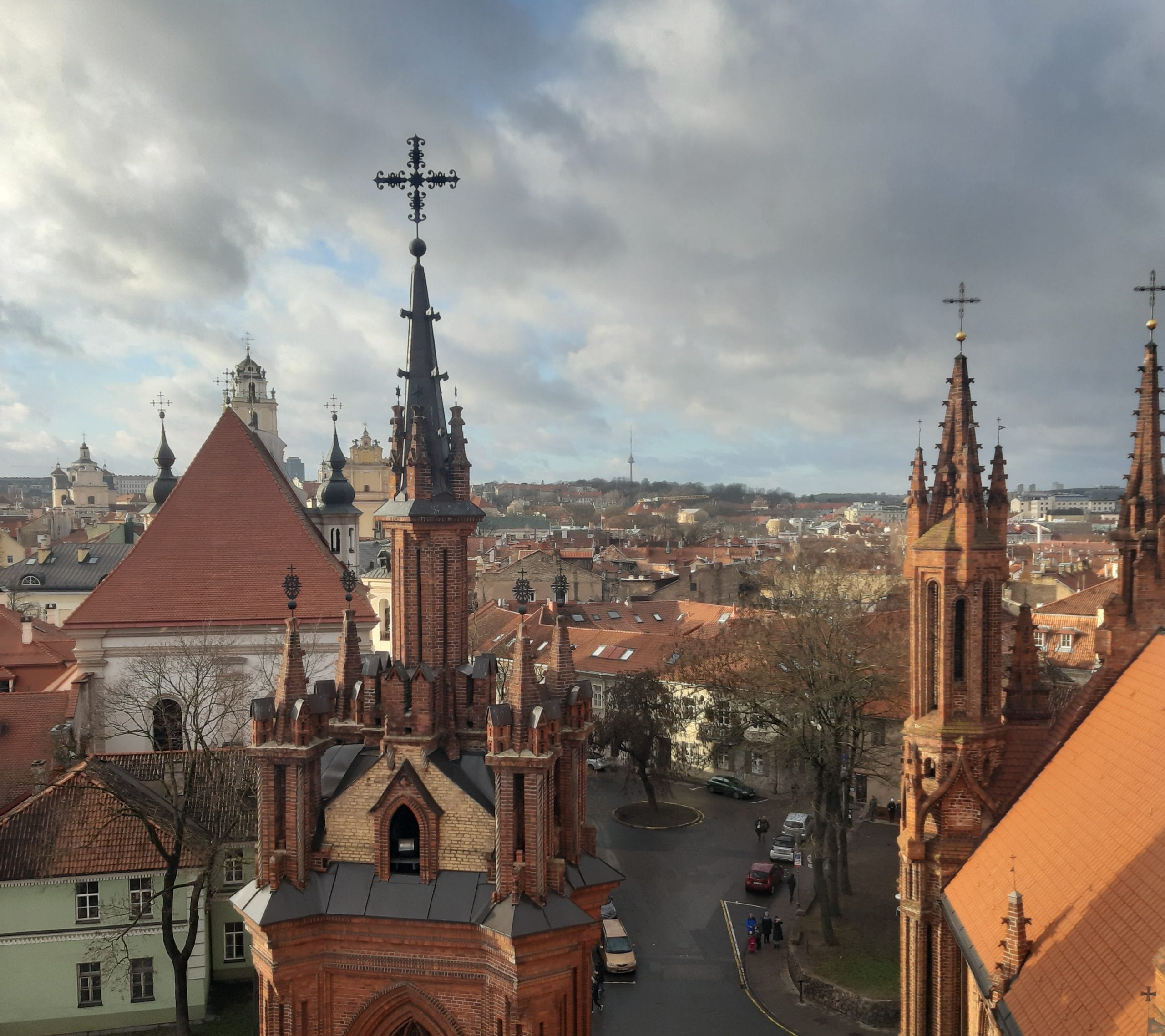 View of the Vilnius Old Town from the St Anne Church bell tower | Photo courtesy: Diana Mickevičienė