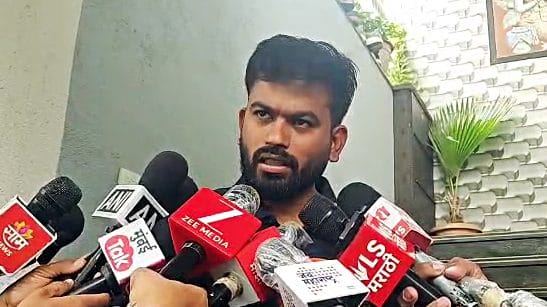File photo of CJP founder Abhijeet Dipke | ANI Video Grab
