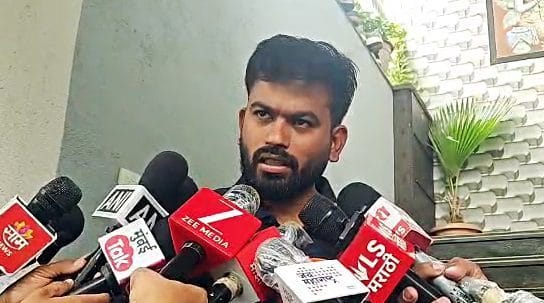 File photo of CJP founder Abhijeet Dipke | ANI Video Grab