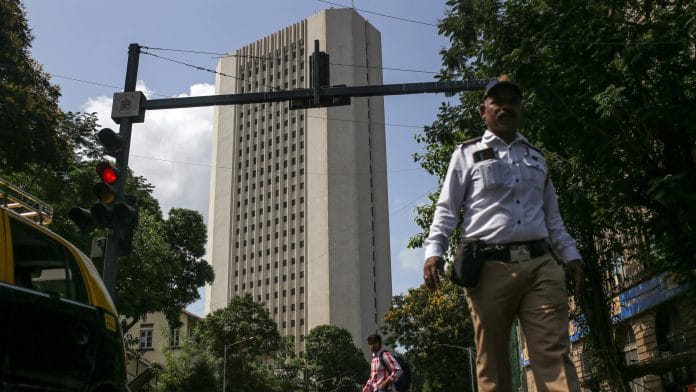 The Reserve Bank of India (RBI) headquarters in Mumbai, India, on Wednesday, April 8, 2026. The RBI held interest rates in its first policy decision since the Middle East crisis erupted, as it grapples with a sharply weaker rupee while trying to support economic growth.