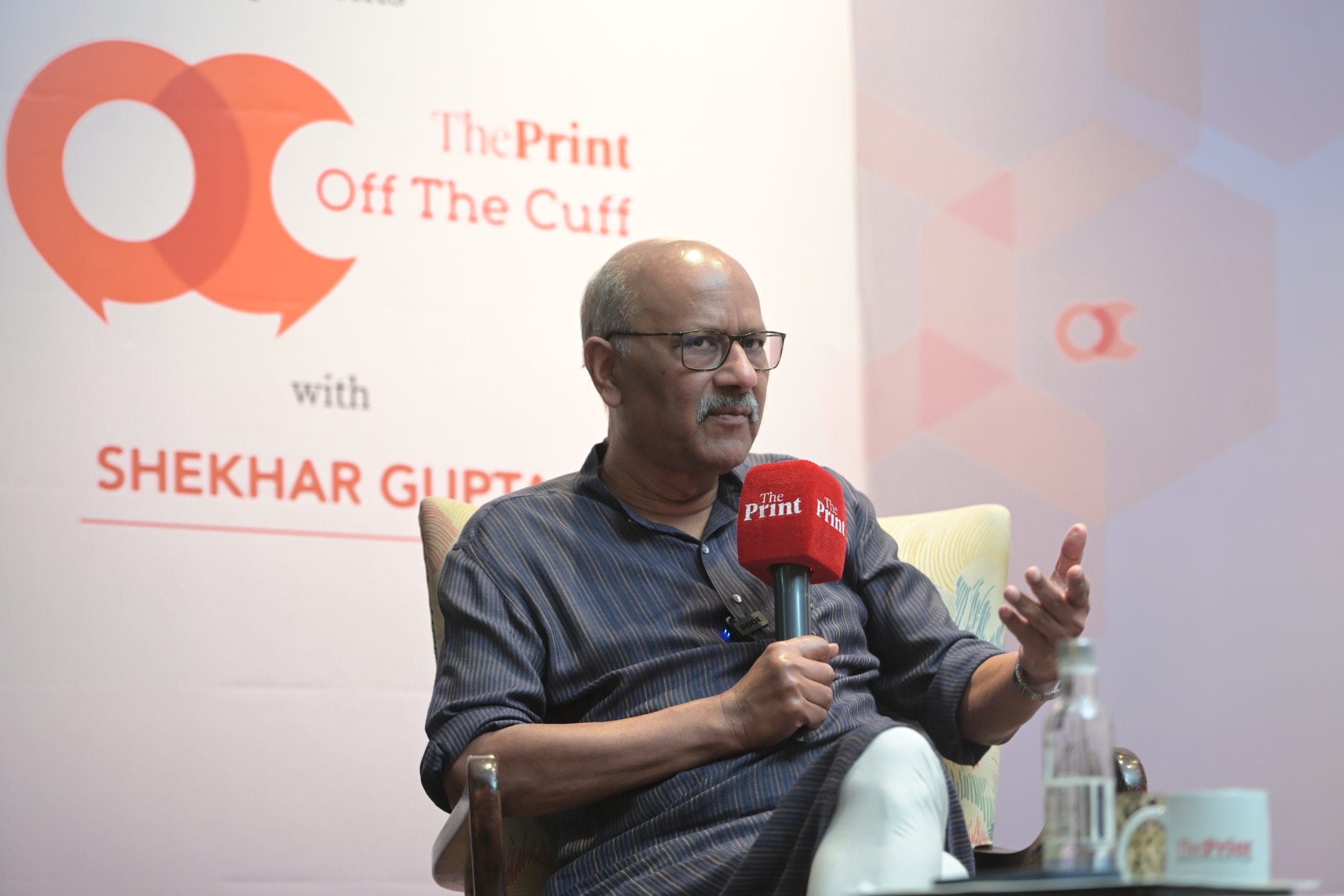 Shekhar Gupta, Founder & Editor-in-Chief, ThePrint | Suraj Singh Bisht/ThePrint