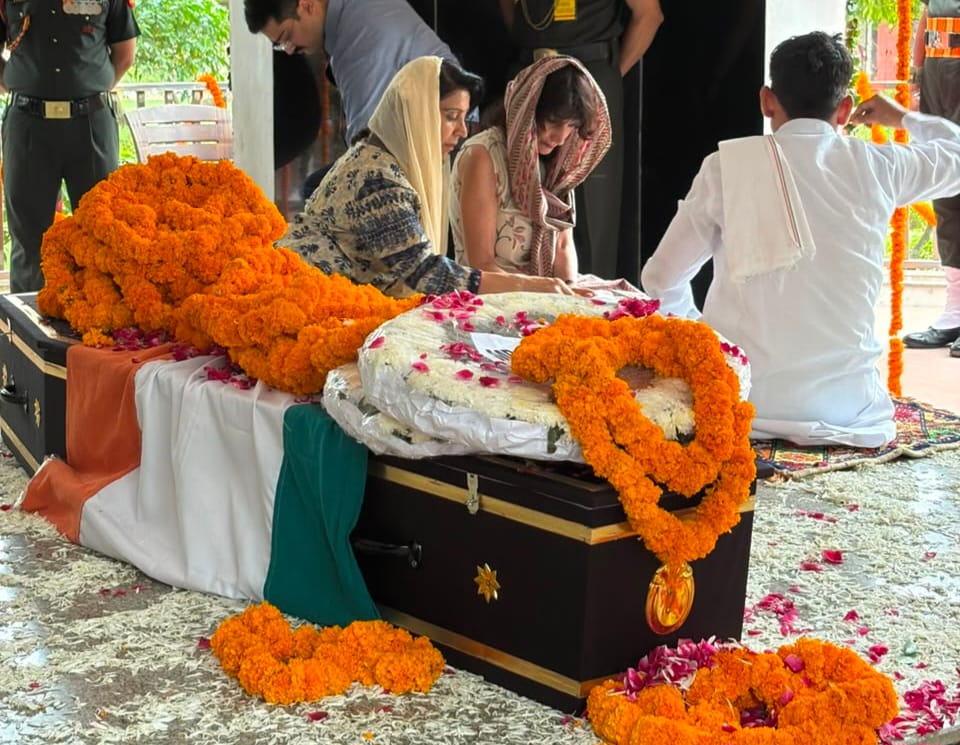 General Sharma's last rites were performed by his two daughters | Harini TS | ThePrint