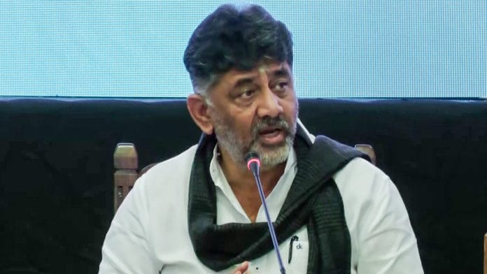 Representational Image of Chief Minister of Karnataka, D K Shivakumar | ANI