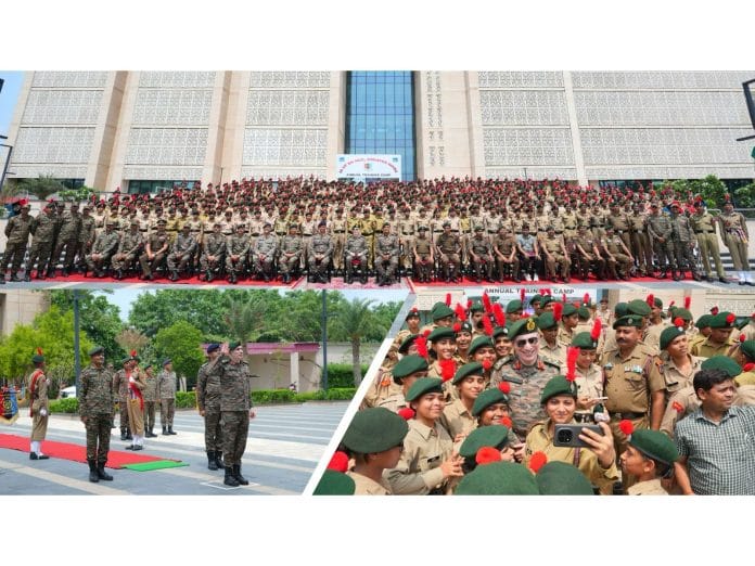 Major General Gaurav Gautam Inspires NCC Cadets at Galgotias University to Combine Discipline, Patriotism and Modern Technology in Service of the Nation