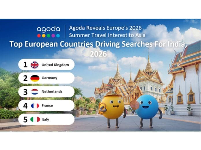 Agoda Reveals Europe's 2026 Summer Travel Interest to Asia: Searches to India Climb