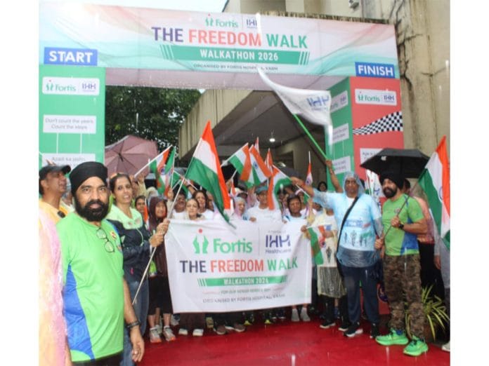 Fortis Hiranandani Hospital, Vashi Marks Independence Day with 'The Freedom Walk' for Senior Wellness