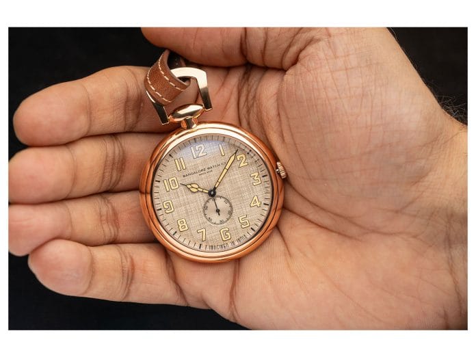 Bangalore Watch Company Introduces its First-Ever Pocket Watch