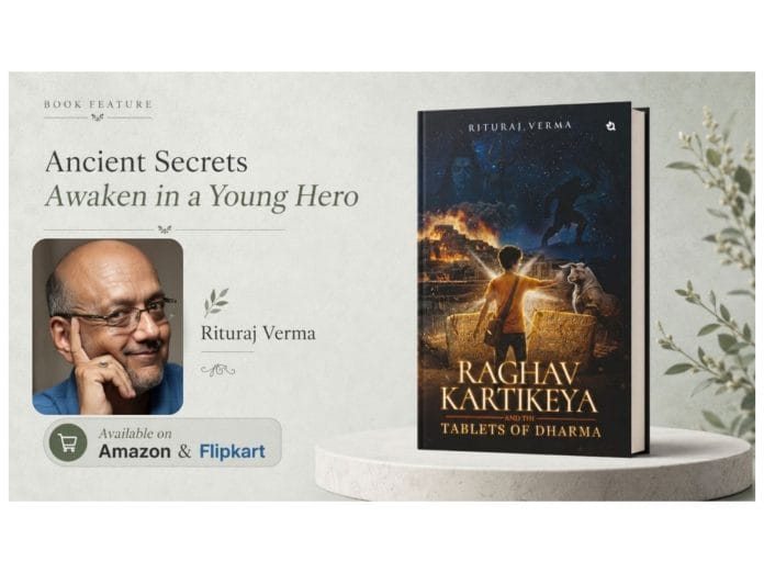 Debut Author Rituraj Verma Launches Raghav Kartikeya and the Tablets of Dharma, a Mythology-Fantasy Novel Rooted in the Undeciphered Indus Valley Script