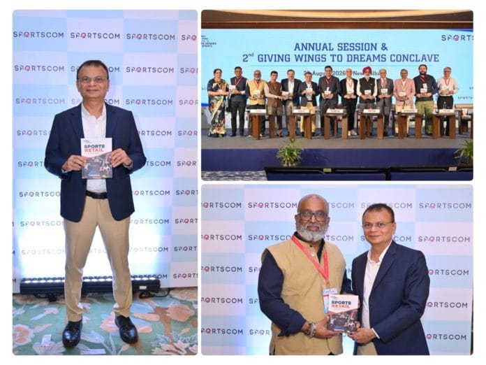 IISM and Total Sports & Fitness Launch Sports Retail Knowledge Book at SPORTSCOM - Giving Wings to Dreams 2026