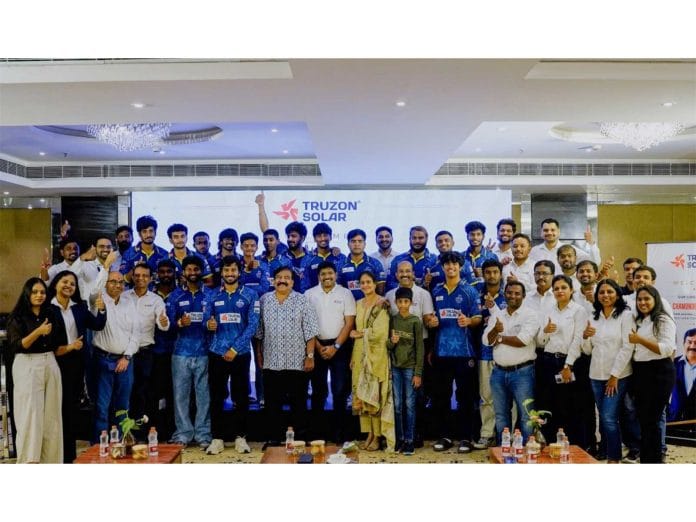 Truzon Solar Felicitates TG20 League Champions Hyderabad E-Champions, Reaffirms Support for Young Sporting Talent