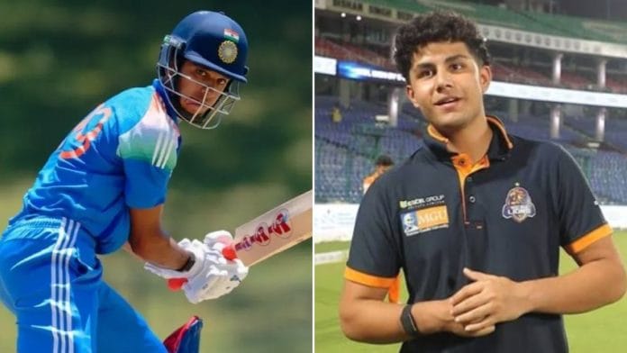 Before being selected for the series against Australia, both Anvay Dravid and Aaryavir Sehwag delivered strong performances in domestic youth and junior tournaments | Source: X