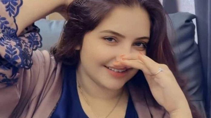 Pakistani TikToker Shamsu Bibi known onlline as Ayesha Gilmena