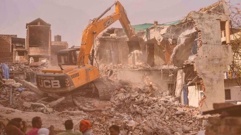 Hindutva and bulldozer are fashioning, fuelling, flirting with each other in ‘New India’