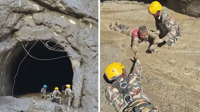 Nepal, rescue teams, tunnel rescue