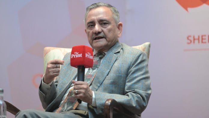 Former CDS Gen Anil Chauhan (Retd) at ThePrint Off The Cuff on 1 August 2026 | Suraj Singh Bisht/ThePrint