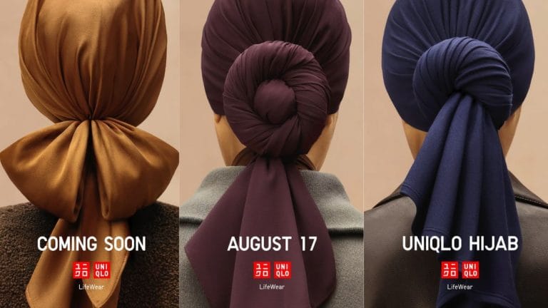 Uniqlo to launch its first hijab collection soon. In satin, georgette, and UV-protected fabric